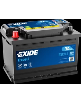 Μπαταρία Αυτοκινήτου 74Ah 680A EXIDE EXCELL EB741