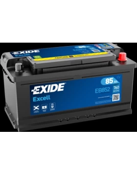 Μπαταρία Αυτοκινήτου 85Ah 760A EXIDE EXCELL EB852