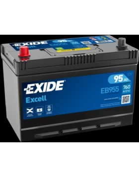 Μπαταρία Αυτοκινήτου 95Ah 720A EXIDE EXCELL EB955