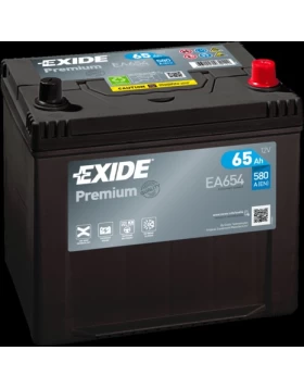 Μπαταρία Αυτοκινήτου 65Ah 580A EXIDE PREMIUM EA654