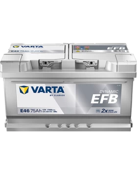 Μπαταρία αυτοκινήτου E46 VARTA 75Ah 730A Blue Dynamic EFB Start & Stop 