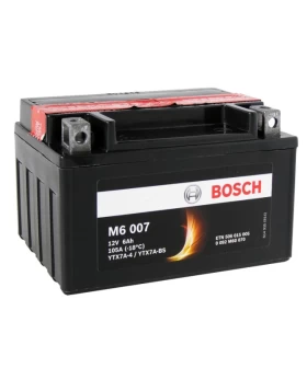 YTX7A-BS Μπαταρία Μοτοσυκλέτας BOSCH M6007 AGM 6Ah