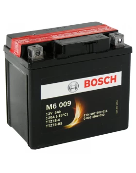 TTZ7S-BS (YTZ7S, TTZ7S, YTZ7S-BS) Μπαταρία Μοτοσυκλέτας BOSCH M6009 AGM 5Ah 120A