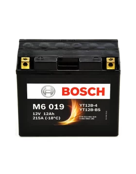 YT12B-BS Μπαταρία Μοτοσυκλέτας BOSCH M6019 AGM 12Ah 215A 