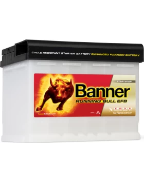 Μπαταρία αυτοκινήτου BANNER 65Ah 640A Running Bull EFB PRO 56511
