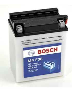 YB14L-B2 Μπαταρία Μοτοσυκλέτας BOSCH M4F36 14Ah