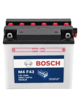 YB16L-B Μπαταρία Μοτοσυκλέτας BOSCH M4F43 19Ah