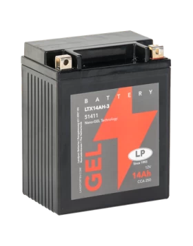 GB14L-A2 (YB14L-A2, YTX14AHL-BS) Μπαταρία Μοτοσυκλέτας LP GEL 12V 14Ah 230 A