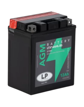 YTX14AHL-BS (YB14L-A2) Μπαταρία Μοτοσυκλέτας LP AGM 12V 12Ah 210A