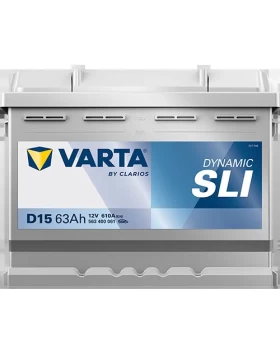 Μπαταρία αυτοκινήτου VARTA 63Ah 610A SLI D15 Δεξιά+