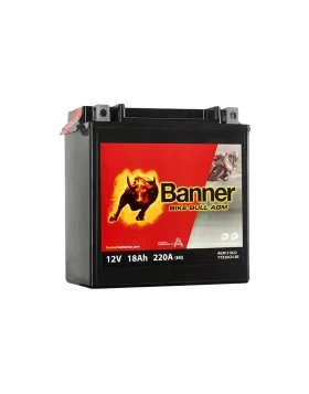 BTX20CH-BS (YTX20CH-BS) Μπαταρία Μοτοσυκλέτας BANNER Bike Bull AGM 51822 12V 18Ah 220A