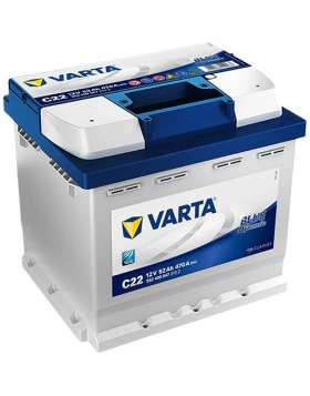 Μπαταρία αυτοκινήτου VARTA 52Ah 470A Blue Dynamic C22 Δεξιά+