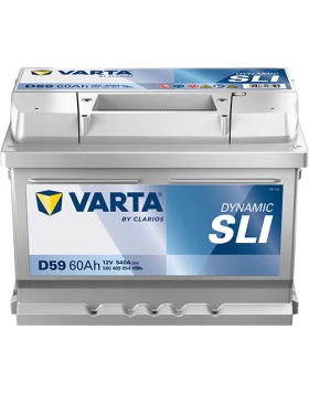 Μπαταρία αυτοκινήτου VARTA 60Ah 540A SLI D59 Δεξιά+