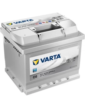 Μπαταρία αυτοκινήτου VARTA 52Ah 520A Silver Dynamic C6 Δεξιά+
