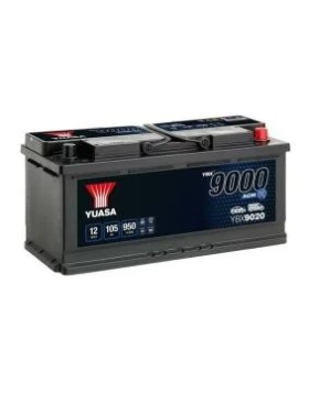 Μπαταρία αυτοκινήτου YBX9020 12V 105Ah 950A Yuasa AGM Start Stop Plus
