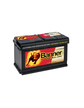 Μπαταρία αυτοκινήτου 58001 BANNER 80Ah 800A Running Bull AGM