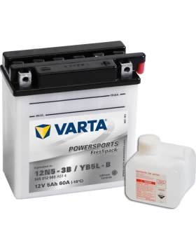 YB5L-B Μπαταρία Μοτοσυκλέτας VARTA Powersports Freshpack