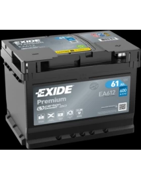 Μπαταρία Αυτοκινήτου 61Ah 600A EXIDE PREMIUM EA612