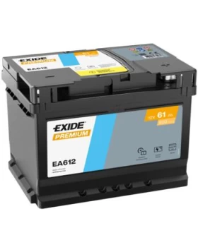 Μπαταρία Αυτοκινήτου 61Ah 600A EXIDE PREMIUM EA612