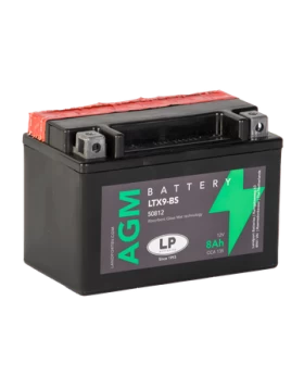 LTX9-BS(YTX9-BS) Μπαταρία Μοτοσυκλέτας LP AGM 12V 8Ah 135A