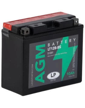 LT12B-BS (YT12B-BS) Μπαταρία Μοτοσυκλέτας LP AGM 12V 10Ah 175A