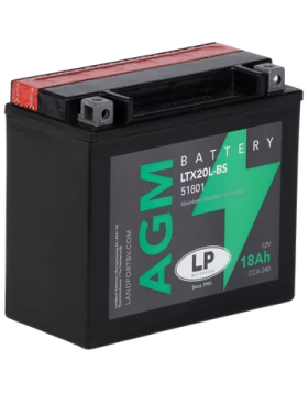LTX20L-BS (YTX20L-BS) Μπαταρία Μοτοσυκλέτας LP AGM 12V 18Ah 240A