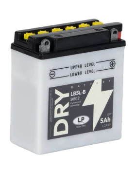 LB5L-B (YB5L-B) Μπαταρία Μοτοσυκλέτας LP  DRY 12V 5Ah 60A