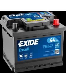 Μπαταρία Αυτοκινήτου 44Ah 420A EXIDE EXCELL EB442