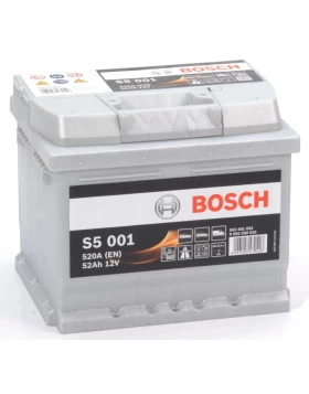Μπαταρία Αυτοκινήτου 52Ah 520A BOSCH S5001