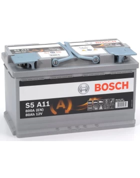 Μπαταρία Αυτοκινήτου 80Ah 800A BOSCH S5A11 AGM