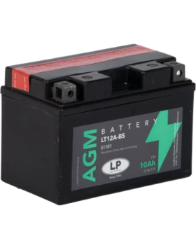 YT12A-BS Μπαταρία Μοτοσυκλέτας LP AGM 12V 10Ah 175A