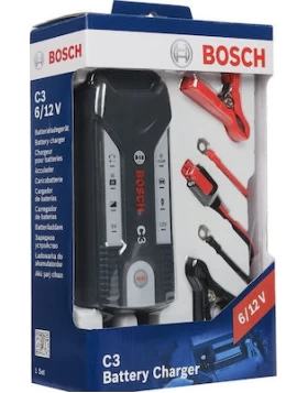 Bosch C3 Φορτιστής/Συντηρητής μπαταριών 6V & 12V 3.8A