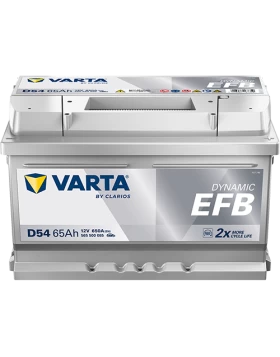 Μπαταρία αυτοκινήτου D54 VARTA 65Ah 650A Blue Dynamic EFB Start & Stop 