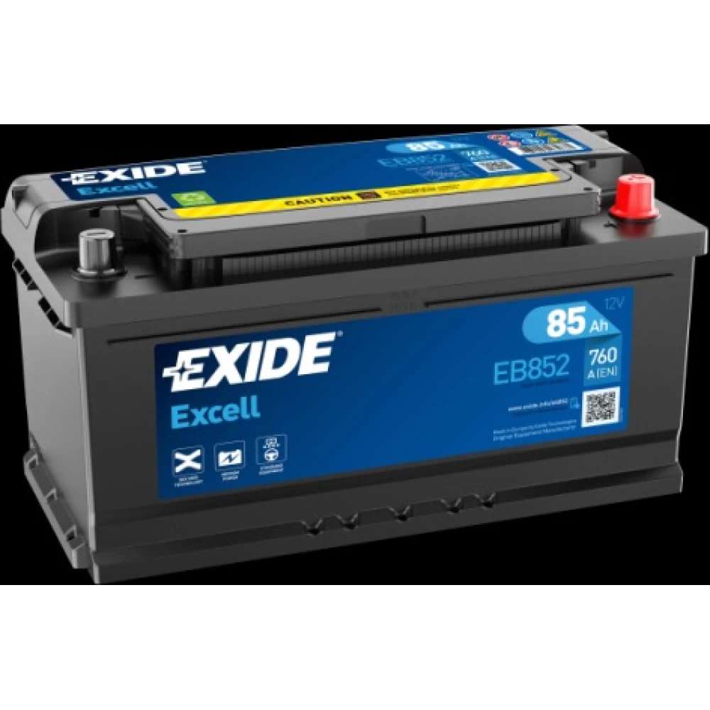 Μπαταρία Αυτοκινήτου 85Ah 760A EXIDE EXCELL EB852