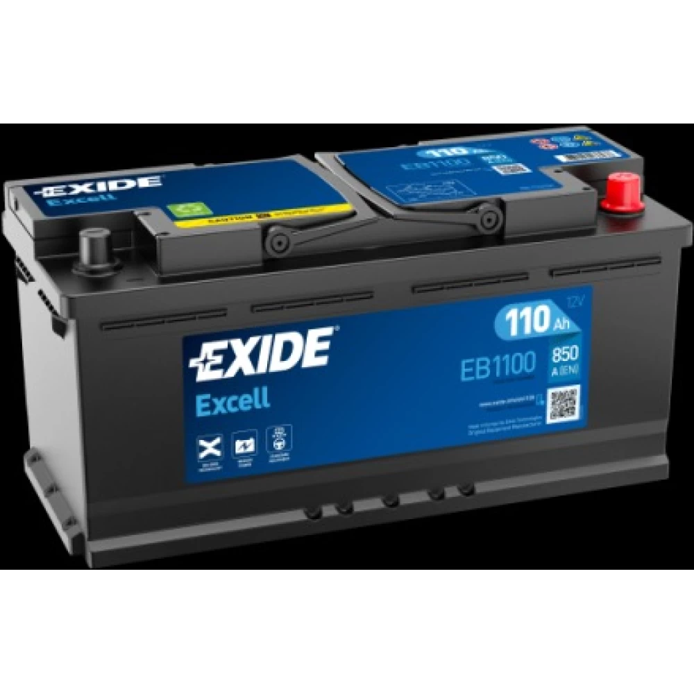 Μπαταρία Αυτοκινήτου 110Ah 850A EXIDE EXCELL EB1100