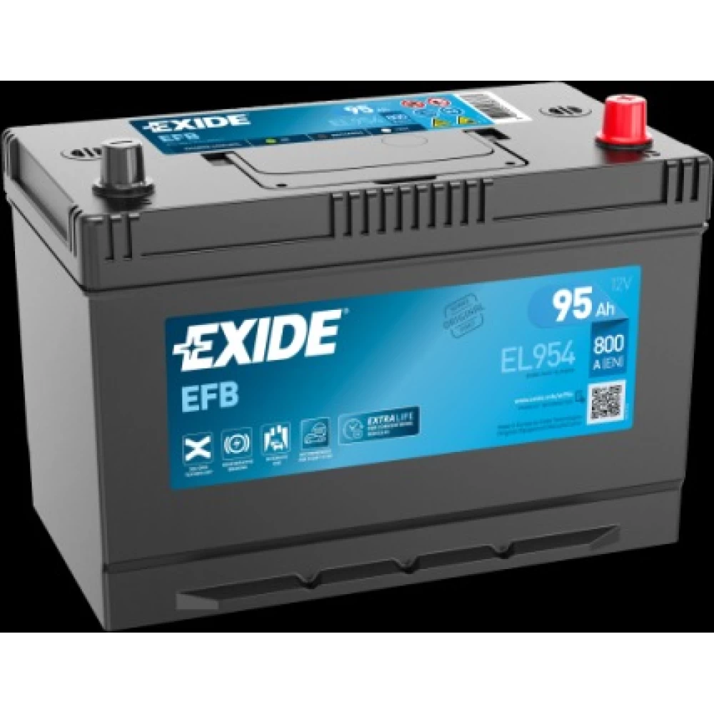 Μπαταρία Αυτοκινήτου 95Ah 800A EXIDE EL954 EFB Start & Stop