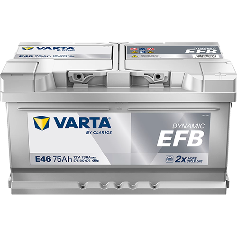 Μπαταρία αυτοκινήτου E46 VARTA 75Ah 730A Blue Dynamic EFB Start & Stop 