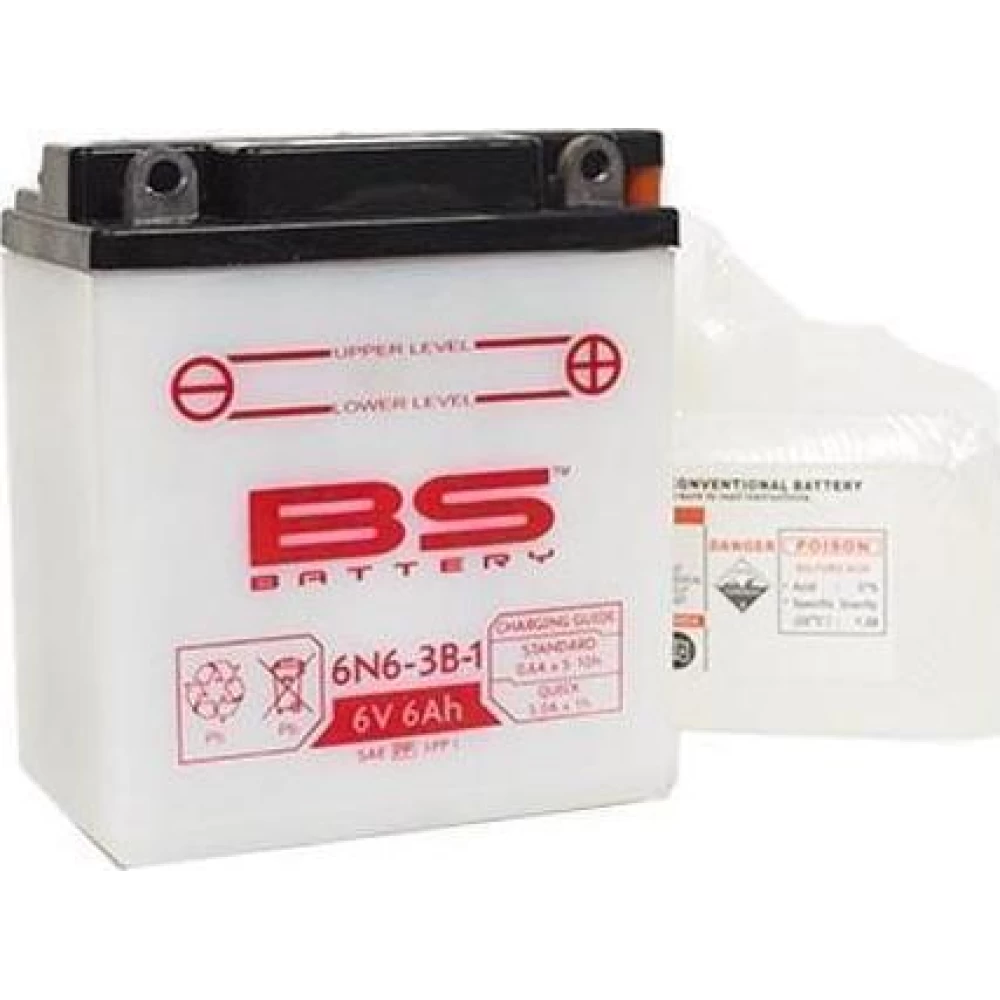 6N6-3B-1 Μπαταρία Μοτοσυκλέτας BS 6V 6.3Ah