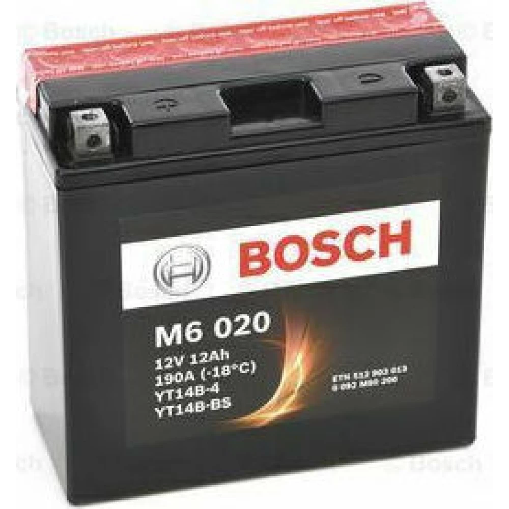 YT14B-BS Μπαταρία Μοτοσυκλέτας BOSCH M6020 AGM 12Ah