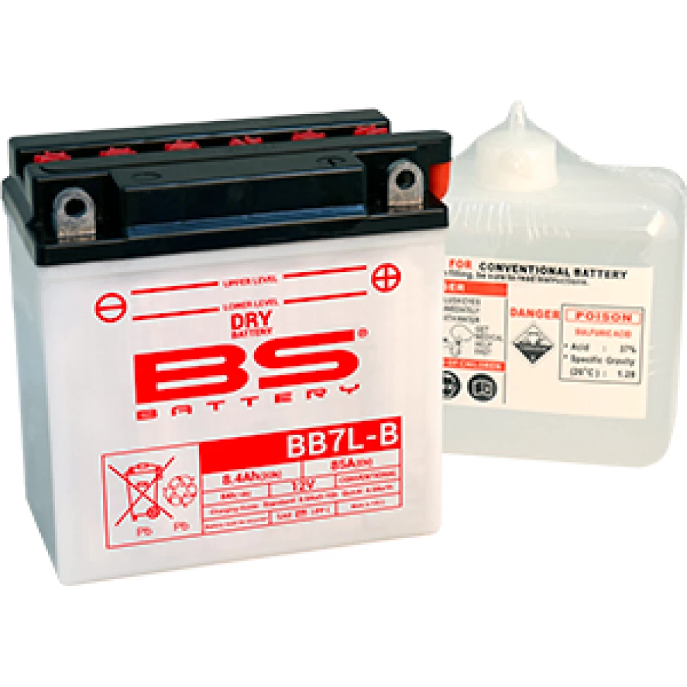 BB7L-B (YB7L-B) Μπαταρία Μοτοσυκλέτας BS 12V 8.4Ah