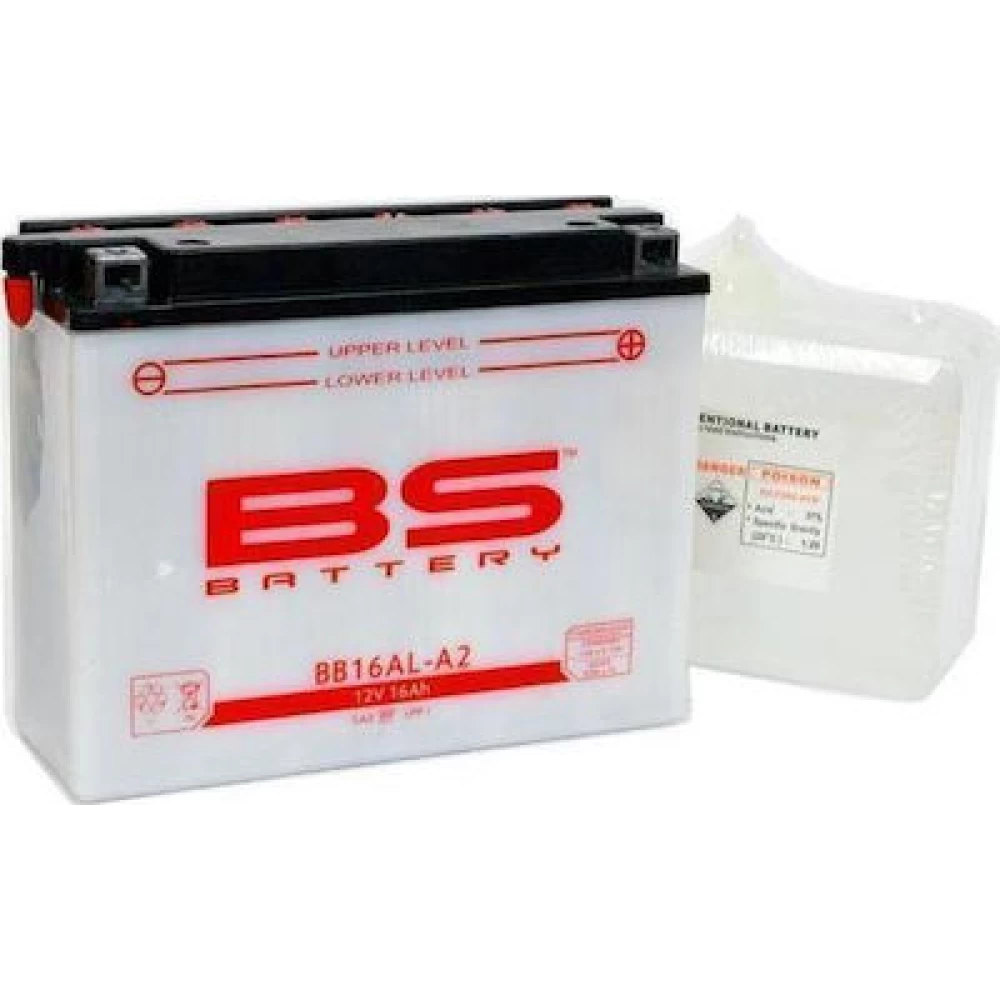 BB16AL-A2 (YB16AL-A2) Μπαταρία Μοτοσυκλέτας BS 12V 16.8Ah