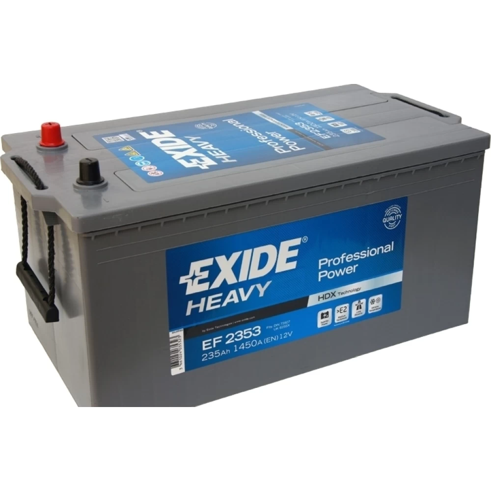 Μπαταρία φορτηγού EF2353 EXIDE Professional Power 235Ah 1300A 