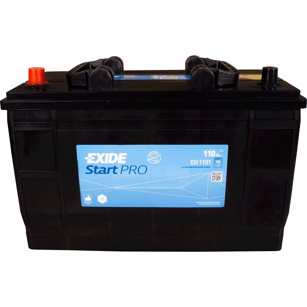 Μπαταρία φορτηγού EG1101 EXIDE Start Pro 110Ah 720A 