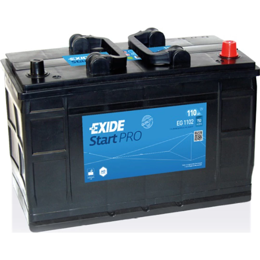 Μπαταρία φορτηγού EG1102 EXIDE Start Pro 110Ah 720A 