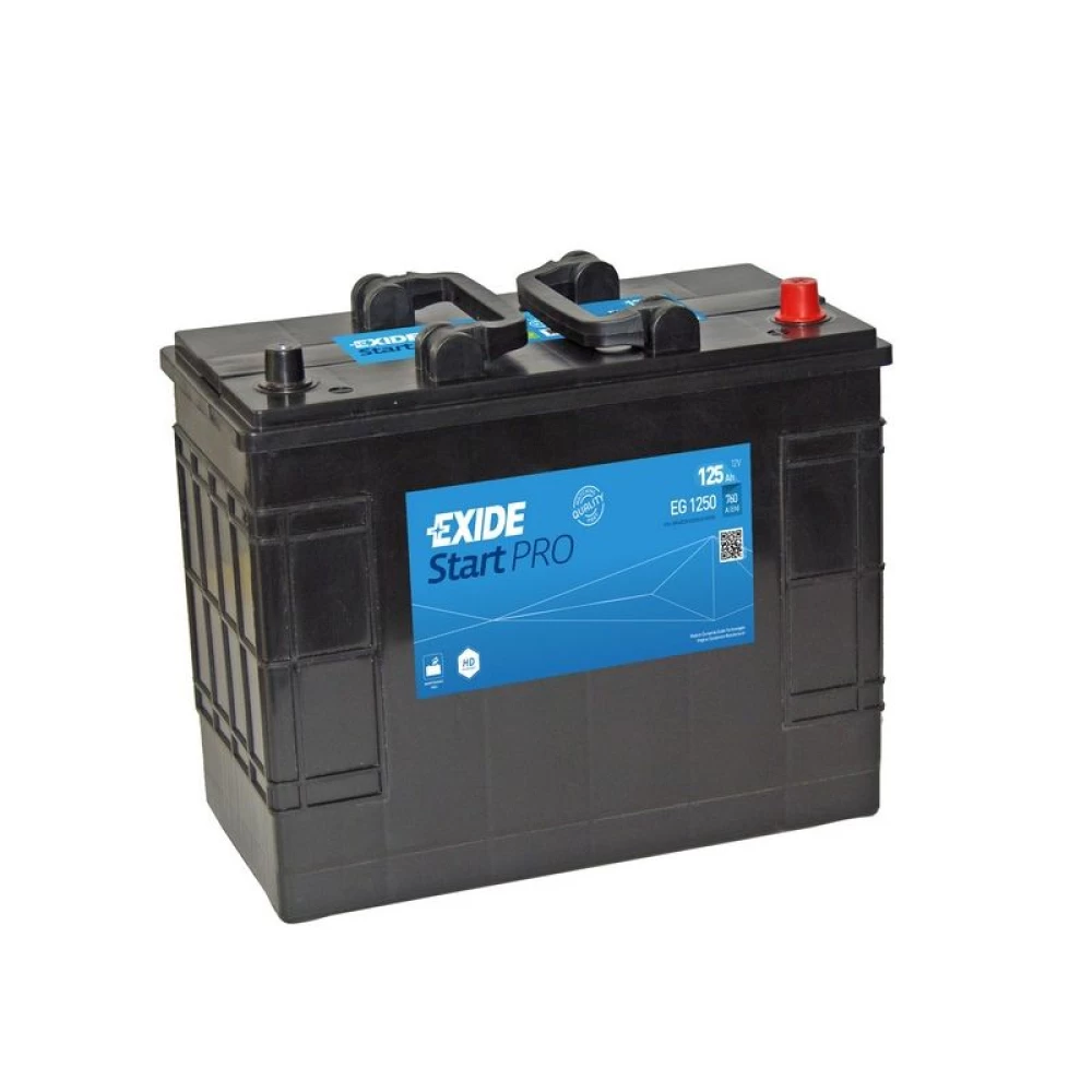 Μπαταρία φορτηγού EG1250 EXIDE Start Pro 125Ah 760A 