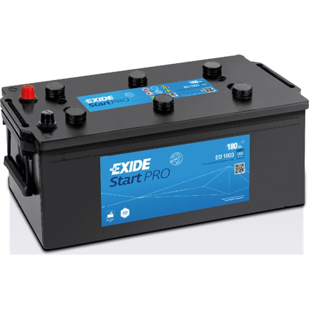 Μπαταρία φορτηγού EG1803 EXIDE Start Pro 180Ah 1000A