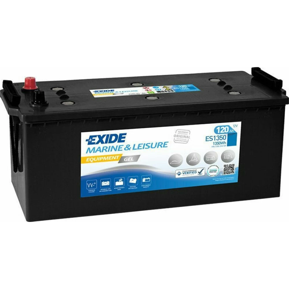 Μπαταρία σκάφους ES1350 EXIDE Μarine & Leisure Equipment Gel 120Ah 760A