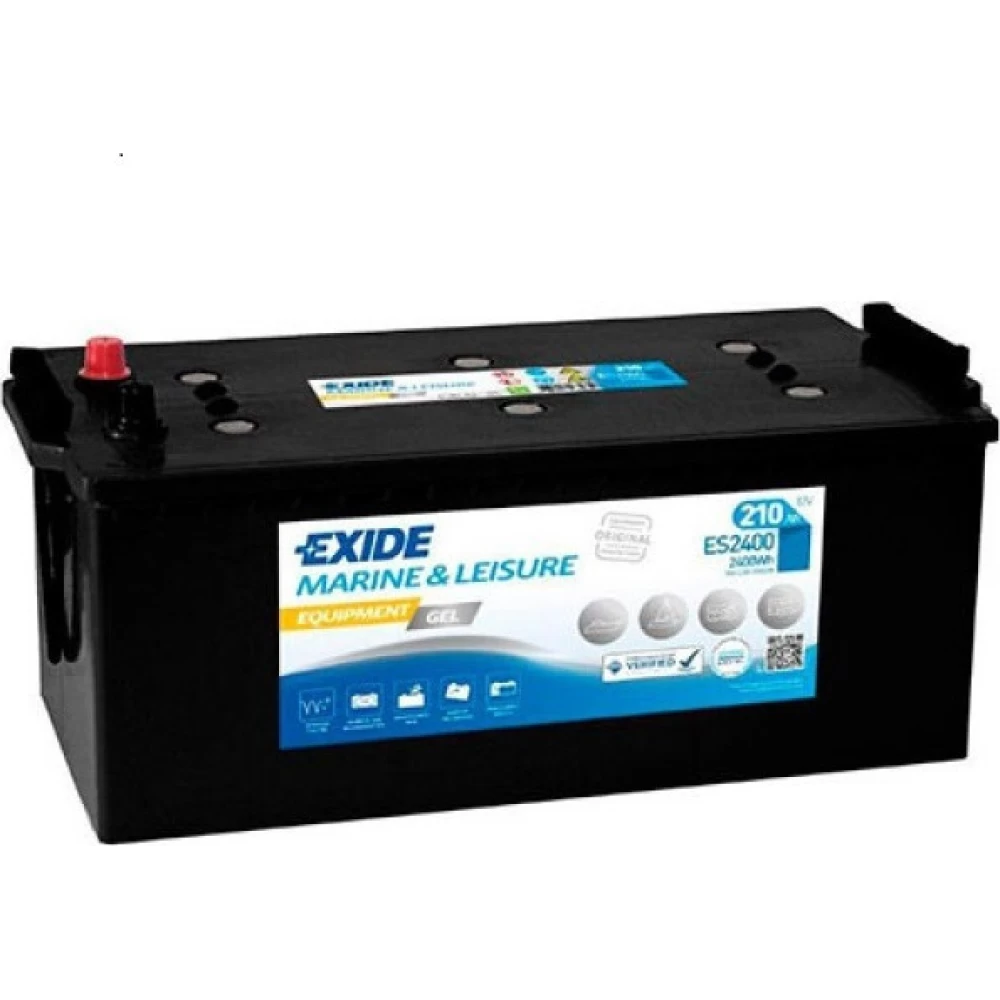 Μπαταρία σκάφους ES2400 EXIDE Μarine & Leisure Equipment Gel 210Ah 1030A