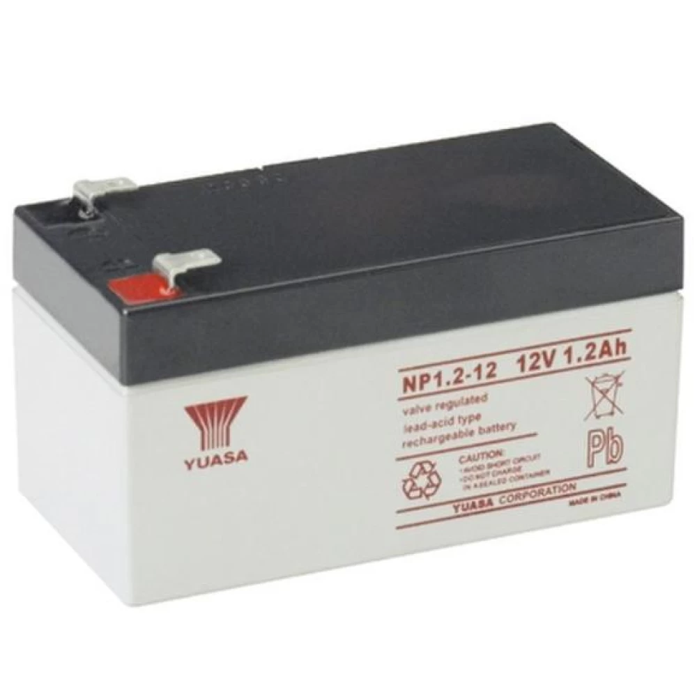 Μπαταρία VRLA-AGM YUASA NP1.2-12 | 12V 1.2Ah