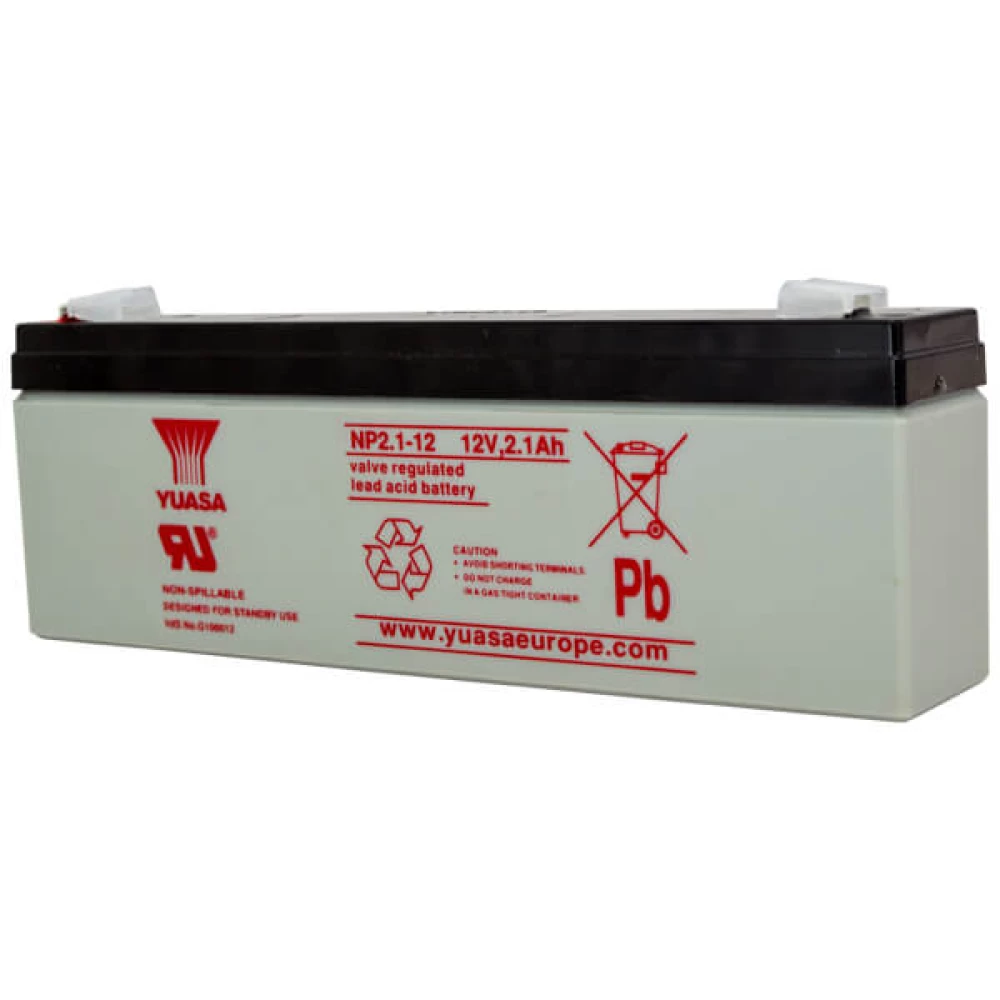 Μπαταρία VRLA-AGM YUASA NP2.1-12 | 12V 2.1Ah